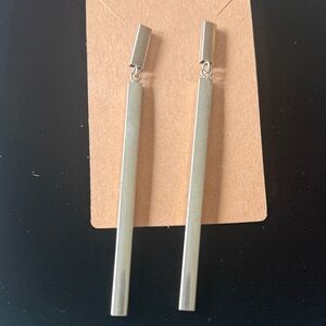 Silver Drop Earrings